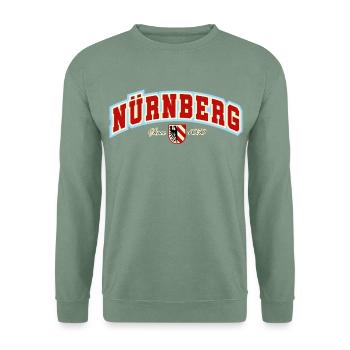 NÜRNBERG - Unisex Pullover - Graugrün - Vorne