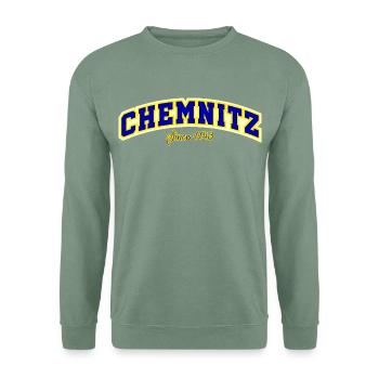CHEMNITZ - Unisex Pullover - Graugrün - Vorne