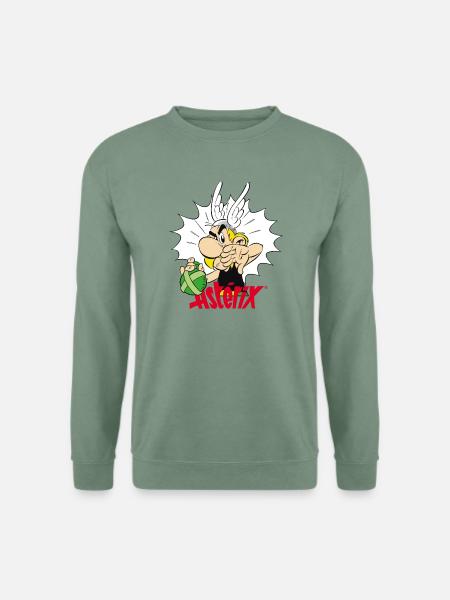 Asterix & Obelix Weg Von Meinem Zaubertrank - Unisex Pullover - Graugrün