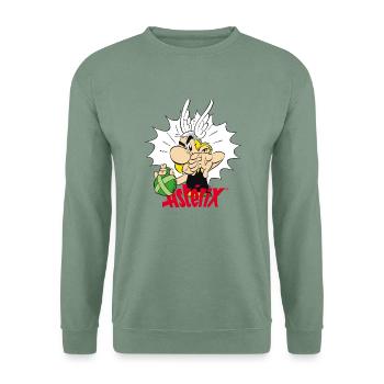 Asterix & Obelix - Asterix With Elixir - Unisex Sweatshirt - steel green - Front