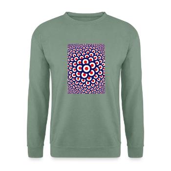 Mod Swarm - Unisex Pullover - Graugrün - Vorne