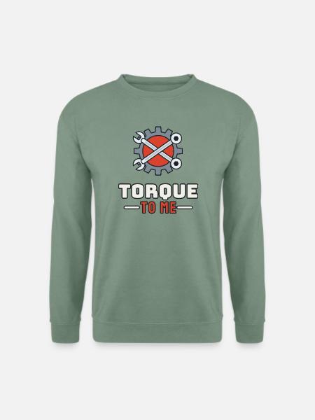 Torque to Me - Unisex Pullover - Graugrün