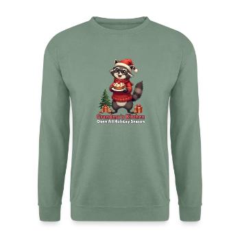 Grandma's Kitchen - Unisex Pullover - Graugrün - Vorne