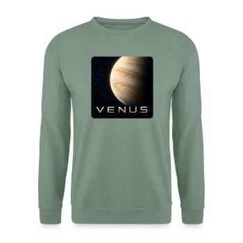Venus-30cm - Unisex Pullover - Graugrün - Vorne