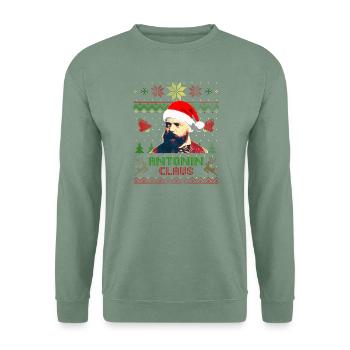 Antonin Claus - Unisex Pullover - Graugrün - Vorne