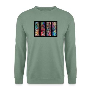 jstiotsj - Unisex Pullover - Graugrün - Vorne
