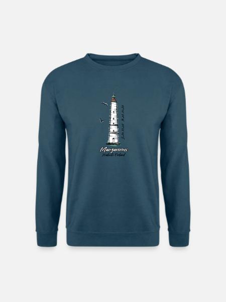 MARJANIEMI HAILUOTO T-SHIRTS UND LIGHTHOUSE PRODUKTE - Unisex Pullover - Indigoblau