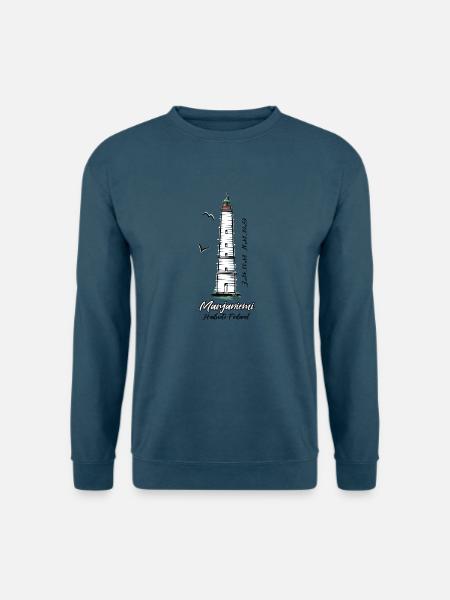 MARJANIEMI HAILUOTO T-SHIRTS UND LIGHTHOUSE PRODUKTE - Unisex Pullover - Indigoblau