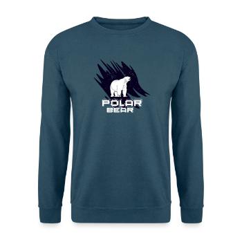 Eisbär - Unisex Pullover - Indigoblau - Vorne