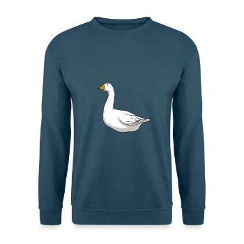 Gans - Unisex Pullover - Indigoblau - Vorne