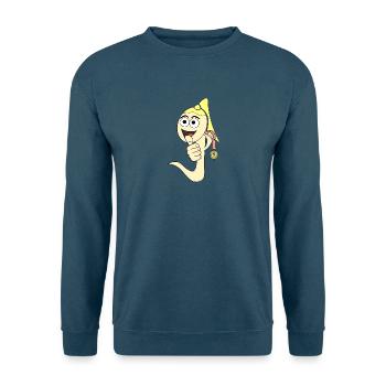 Sieger Sperma Weiblich lustig Nummer 1 - Unisex Pullover - Indigoblau - Vorne