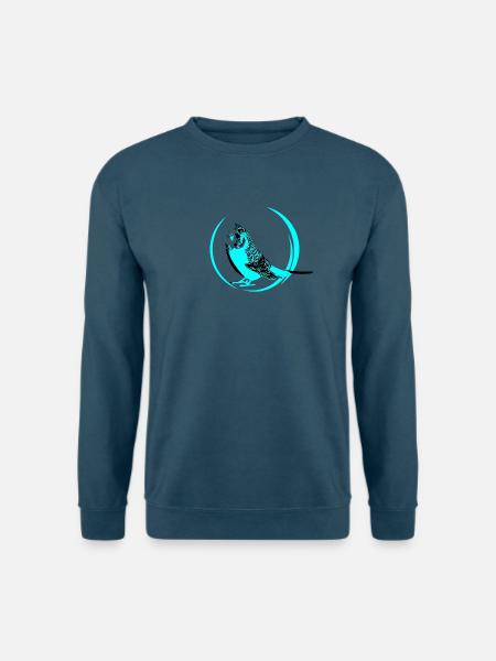 wellensittich - Unisex Pullover - Indigoblau
