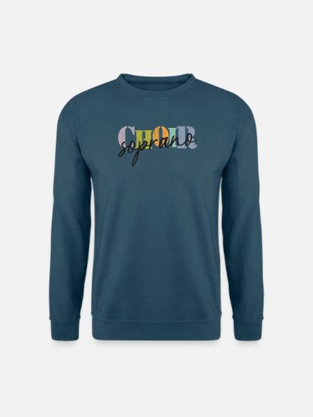 Choir -Soprano singer - Unisex Pullover - Indigoblau