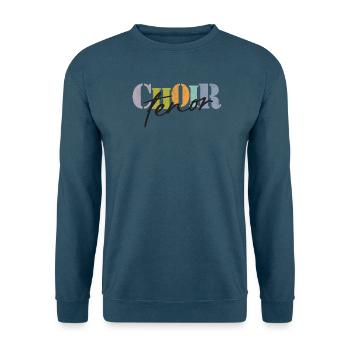 Choir - Tenor singer - Unisex Pullover - Indigoblau - Vorne