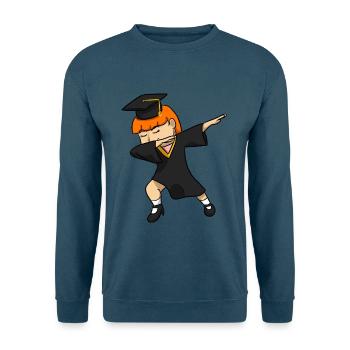 Graduation Girl - Unisex Pullover - Indigoblau - Vorne
