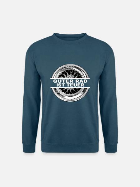 Guter Rad ist teuer - Unisex Pullover - Indigoblau