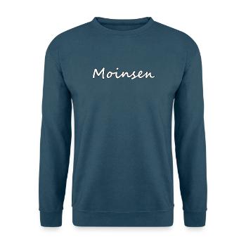 Moinsen - Unisex Pullover - Indigoblau - Vorne