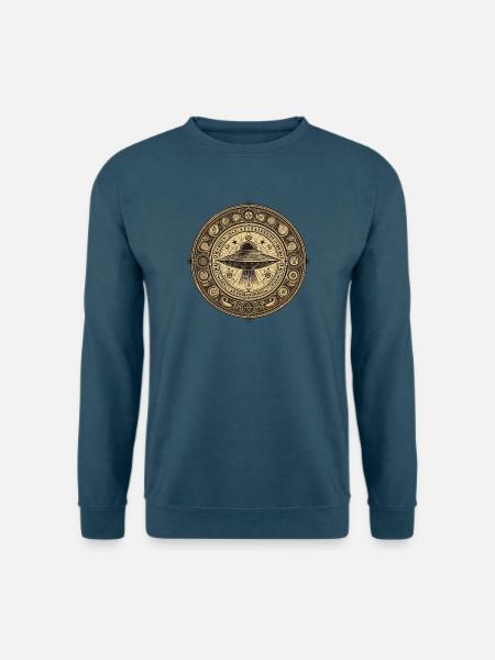 Präastronautik Ufo Logo - Unisex Pullover - Indigoblau