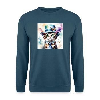 Monsieur Hercule - Unisex Pullover - Indigoblau - Vorne