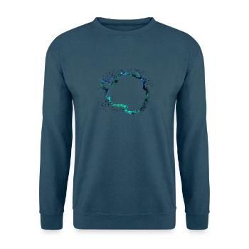 Antarktis Südpol - Unisex Pullover - Indigoblau - Vorne