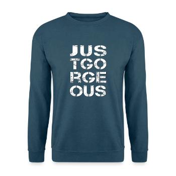einfach klasse just gorgeous die Beste der Beste - Unisex Pullover - Indigoblau - Vorne