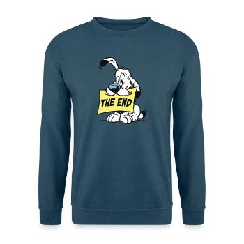 Asterix & Obelix - Idefix 'The End' - Unisex Pullover - Indigoblau - Vorne