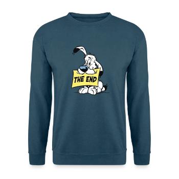 Asterix & Obelix - Idefix 'The End' - Unisex Pullover - Indigoblau - Vorne