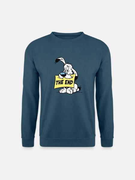Asterix & Obelix - Idefix 'The End' - Unisex Pullover - Indigoblau