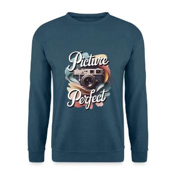Picture Perfect - Unisex Sweatshirt - indigo blue - Front