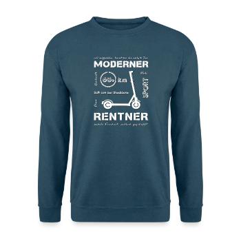 Rentner Opa Opi - Unisex Pullover - Indigoblau - Vorne