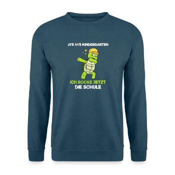 Einschulung Jungen 1.Klasse Dab Dabbing Schulkind - Unisex Pullover - Indigoblau - Vorne