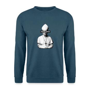 Papperlapapst - Unisex Pullover - Indigoblau - Vorne