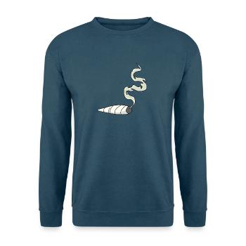 Joint Tüte - Unisex Pullover - Indigoblau - Vorne