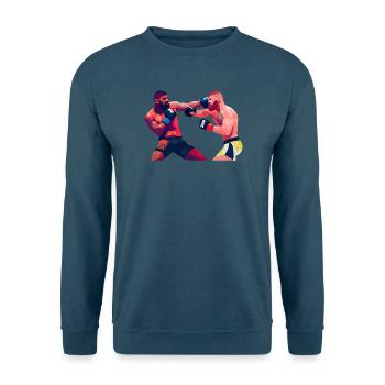 MMA Kampfzone - Unisex Pullover - Indigoblau - Vorne
