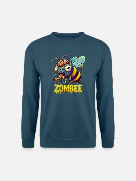 Zombee - Unisex Pullover - Indigoblau
