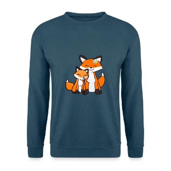Sister Fox - Unisex Pullover - Indigoblau - Vorne