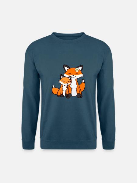 Sister Fox - Unisex Pullover - Indigoblau