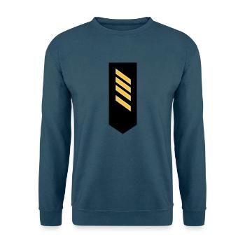 Schulterklappe Marine Stabsgefreiter - Unisex Pullover - Indigoblau - Vorne