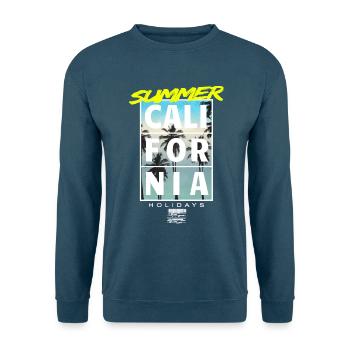 Sommerferien in Kalifornien - Unisex Pullover - Indigoblau - Vorne