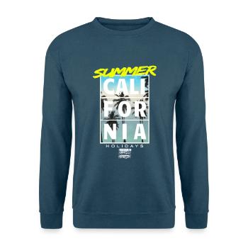 Sommerferien in Kalifornien - Unisex Pullover - Indigoblau - Vorne