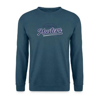 Pittsburgh Masters Script Logo - Unisex Pullover - Indigoblau - Vorne