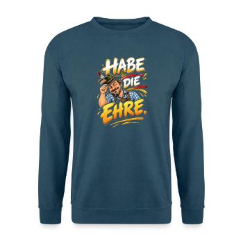Habe Die Ehre Bavarian Charme - Unisex Pullover - Indigoblau - Vorne