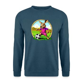 Fussball Kängurus - Unisex Pullover - Indigoblau - Vorne