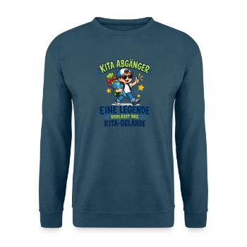 Kita Abgänger Legende - Unisex Pullover - Indigoblau - Vorne