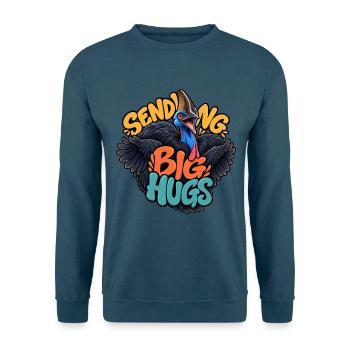 Feldgirl - Unisex Pullover - Indigoblau - Vorne
