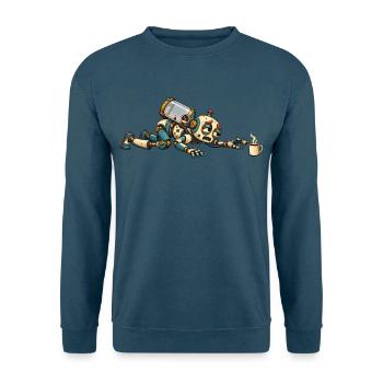 Reservekriecher – Ohne Kaffee kein Antrieb - Unisex Pullover - Indigoblau - Vorne