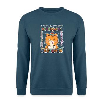 KARNEVALS KÄTZCHEN - Unisex Pullover - Indigoblau - Vorne