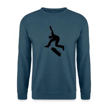 skate skater skaten - Unisex Pullover - Indigoblau - Vorne