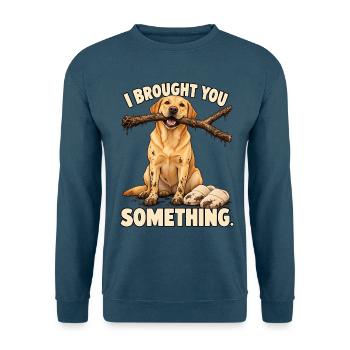 Labrador-Zweigstellenlieferung - Unisex Pullover - Indigoblau - Vorne