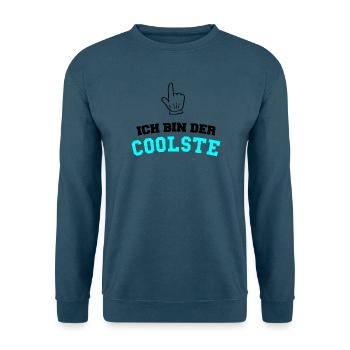 der coolste - Unisex Pullover - Indigoblau - Vorne